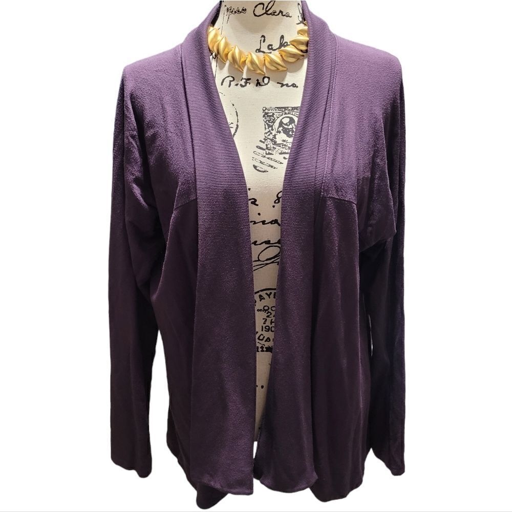 Active Life athletic purple cardigan